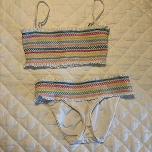 Isabella Rose Smocked Bikini